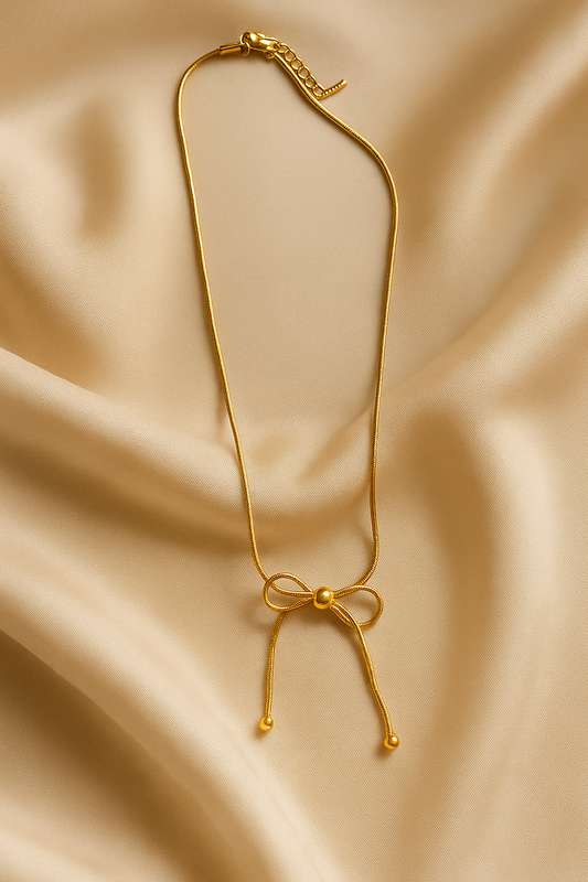 Bow Necklace